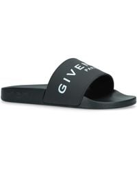 Givenchy - Logo Pool Slides - Lyst