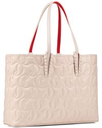 Christian Louboutin - Cabata Embossed Leather Tote Bag - Lyst