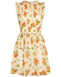 Doen - Orangerie Floral Print Martha Mini Dress - Lyst