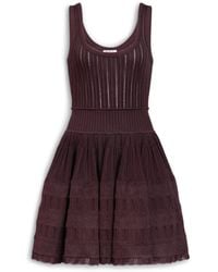 Alaïa - Crinoline Knit Dress - Lyst