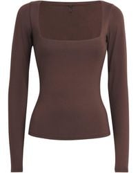 Skims - Smooth Layers Square-Neck Top - Lyst