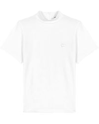 Maje - Funnel-Neck Zipped T-Shirt - Lyst