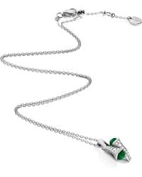 Marli New York - Diamond And Agate Cleo Pendant Necklace - Lyst