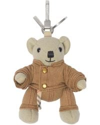 Burberry - Wool-Cashmere Thomas Bear Charm - Lyst