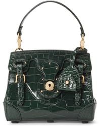 Ralph Lauren - Alligator Leather Ricky 18 Top-Handle Bag - Lyst