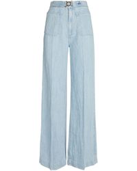 ralph lauren wide leg jeans