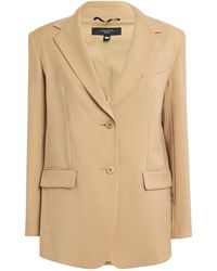 Weekend by Maxmara - Wool Canvas Blazer - Lyst