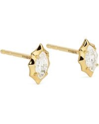 Jade Trau - And Diamond Maverick Stud Earrings - Lyst