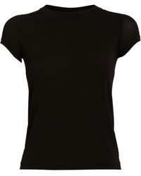 Rick Owens - Cropped Level T-shirt - Lyst