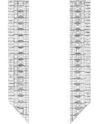 Boucheron - White Gold And Diamond Quatre Radiant Edition Earrings - Lyst