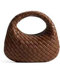Bottega Veneta - Baby Leather Veneta Shoulder Bag - Lyst