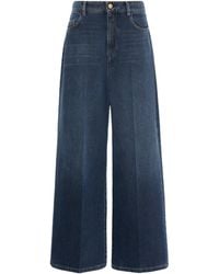 Max Mara - High-Rise Wide-Leg Jeans - Lyst