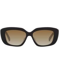Celine - Rectangular Sunglasses - Lyst