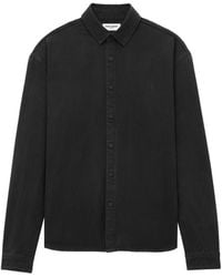 Saint Laurent - Cassandre Denim Shirt - Lyst