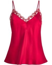 Simone Perele - Silk-Blend Love Me Cami Top - Lyst