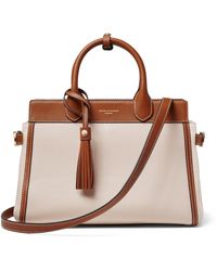 Aspinal of London - Leather Savannah Top-Handle Bag - Lyst