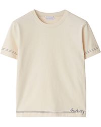 Burberry - Boxy T-shirt - Lyst