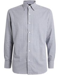 Brioni - Cotton Check Shirt - Lyst