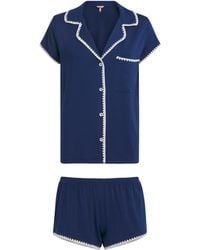 Eberjey - Short-Sleeve Frida Pyjama Set - Lyst