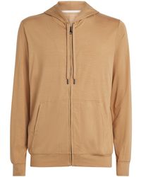 Derek Rose - Micromodal Zipped Hoodie - Lyst