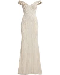 Gaurav Gupta - Embellished Sculpted Starlight Gown - Lyst