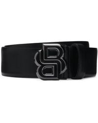 BOSS - Leather Double B Icon Belt - Lyst