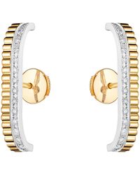 Boucheron - And Diamond Quatre Radiant Edition Stud Earrings - Lyst