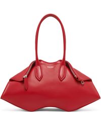 McQueen - Leather Manta Shoulder Bag - Lyst