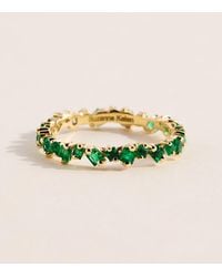 Suzanne Kalan - And Emerald La Fantaisie Cosmic Eternity Ring - Lyst