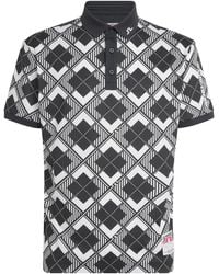 J.Lindeberg - 30Y Tour Tech Argyle Polo Shirt - Lyst