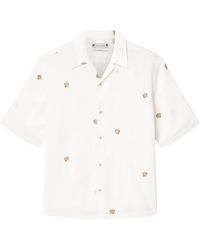 AllSaints - Short-Sleeve Feline Shirt - Lyst