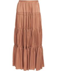 Ulla Johnson - Silk Gaelle Maxi Skirt - Lyst