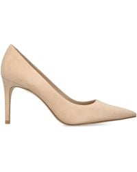 Stuart Weitzman - Suede Stuart Power Pumps 85 - Lyst
