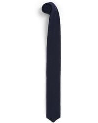 Eleventy - Cashmere Knitted Tie - Lyst