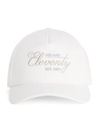 Eleventy - Cotton Logo Baseball Cap - Lyst