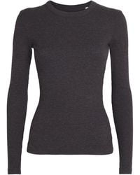 Citizens of Humanity - Ribbed Bina Crew-Neck Top - Lyst