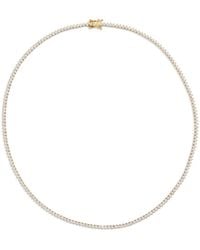 Harrods - And Diamond Tennis Necklace - Lyst