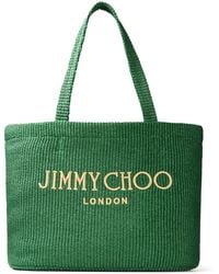 Jimmy Choo - Raffia Beach Tote Bag - Lyst