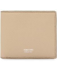 Tom Ford - Leather T-Line Classic Bifold Wallet - Lyst