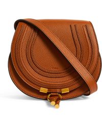 Chloé - Small Leather Marcie Saddle Bag - Lyst