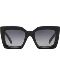 Celine - Pointed Square Sunglasses - Lyst
