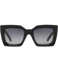 Celine - Pointed Square Sunglasses - Lyst