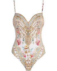 CAMILLA - Underwired Ottoman Dynasty Swimsuit - Lyst