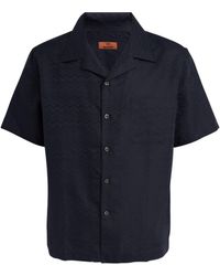 Missoni - Cotton-linen Zigzag Shirt - Lyst