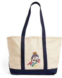 Polo Ralph Lauren - Painting Polo Bear Tote Bag - Lyst