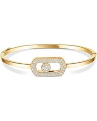 Messika - So Move And Diamond Pavé Bangle - Lyst