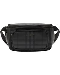 Burberry - City Check Belt Bag - Lyst