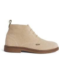 Barbour - Suede Kirkstone Desert Boots - Lyst