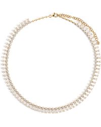 Anita Ko - Yellow Gold And Pear Diamond Shaker Necklace - Lyst