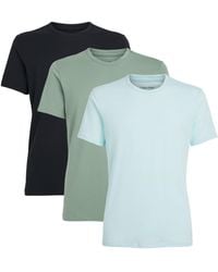 Calvin Klein - Stretch-Cotton T-Shirts - Lyst